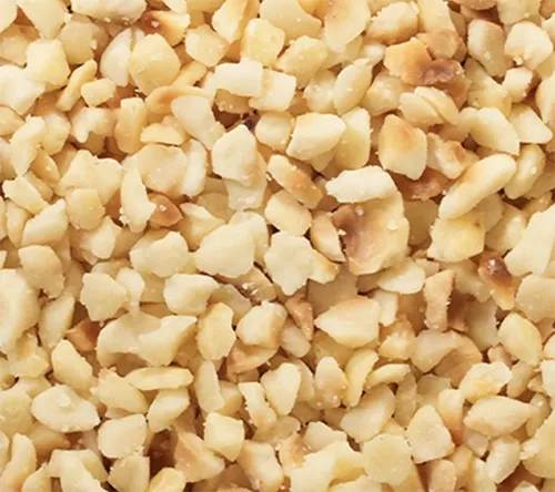 Chopped hazelnuts